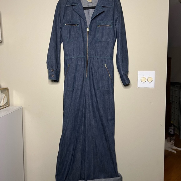 Vintage 70s sears denim jumpsuit - Picture 9 of 15